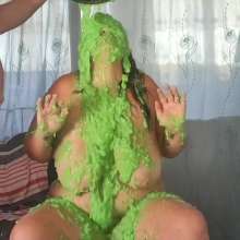 Darkabyss445: Messy Gunge and Pies Ass Worshipping Session