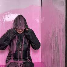 KaciePrincessofWAMclips: Messy Rainwear Gunge Challenge