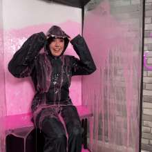 KaciePrincessofWAMclips: Messy Rainwear Gunge Challenge