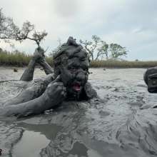 Messy Temptress: Muddy Girlfriend Experience: Milked in the Muck!