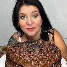 Wam Bagheera Studio: Stepping on a Big Cake + Facing The Pit in White Lingerie
