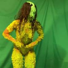 RevSlymsford: Topless Allison Vs Yellow Porridge, Green Slime + Pink Paint