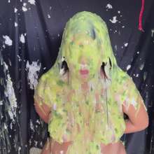 RevSlymsford: Ycw: Jenny V Glory V Cynthia 2: Spanking, Gunge, Water, Pies