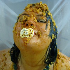 LaylaMoore: Babygirl Layla Moore gets super messy in her nappy!
