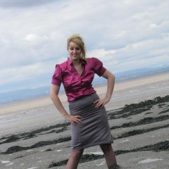 LisaMoomin: A Bit Of Muddy Office Satin Wear!
