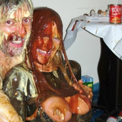 WSMProductions: Prof Treacle & mature blonde in messy Slapstick audition - WSM Downloads