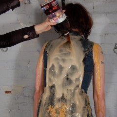 DungeonMasterOne: Clothes filling fun: Spandex and denim, custard and treacle!