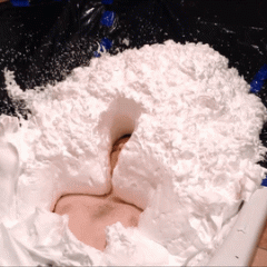 anthony10: My last hurrah?  Engulfed in foam