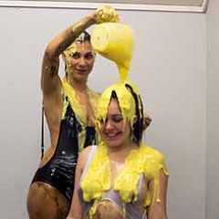 kochimon: Kacie. Roxy and Me. Custard Course