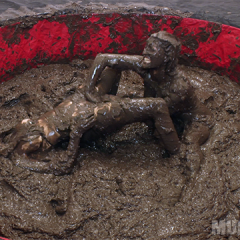 wamfan: Mud Wrestling scene: 