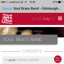 MyPieRogative: Edinburgh Jazz Festival