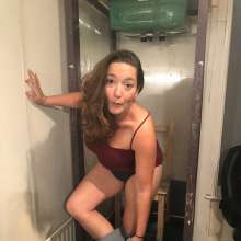 JellynCustard: Maria is back in the UK!  And we gunged her!