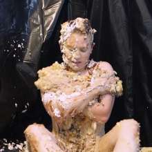 Stella: Stella gets assaulted by an arsenal of pies