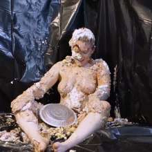Stella: Stella gets assaulted by an arsenal of pies