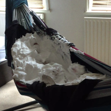 messymatt1: Summer's here...Foam hammock!