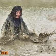 FOXY: Marion leather in mud.