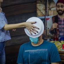 walking the plank: Guys getting pied and slimed--Program 06