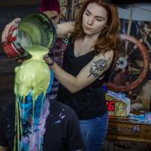 walking the plank: Guys getting pied and slimed--Program 06