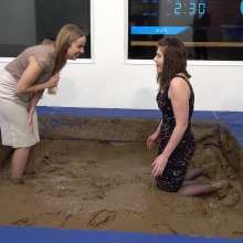 MostWam: Mud Wrestling Ep24 Cassie Vs Rhian