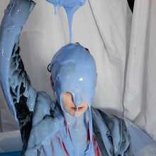 CandyCustard: Ivy in smart skirt suit and deep gunge!