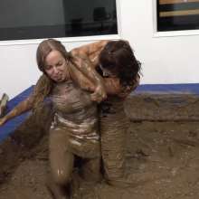 MostWam: Mud Wrestling Ep24 Cassie Vs Rhian