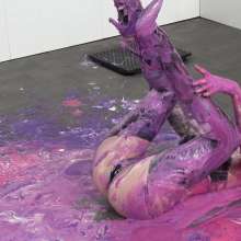 MostWam: Lucy Pied Bum Gunge Twerk and Tank in Lingerie