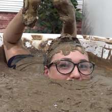 MostWam: Charlotte Demonstrates Having A Mud Bath