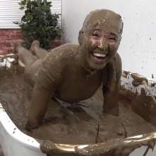 MostWam: Charlotte Demonstrates Having A Mud Bath