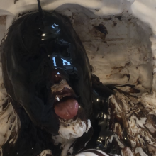 Wamchantelle: Chantelle Shaving foam bath with a chocolate and treacle ending