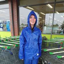 DungeonMasterOne: Saturation Hall teasers: Maude in PVC, rainwear, and in the mud too!