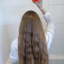 AlanD: Emily with super long hair all wet