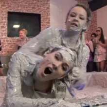 : Eurobabes with Mud Rage