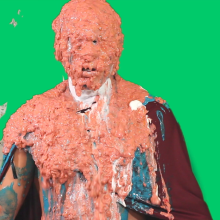 PieZone: Brawny and Bombastic Alex Gets the Gunk!