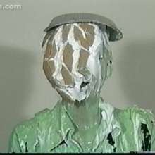 Anglefan: Green slimed in business attire