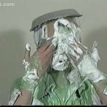Anglefan: Green slimed in business attire