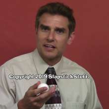 SlapstickStuff: Rich Wall Street D-Bag Gets His Just Desserts!