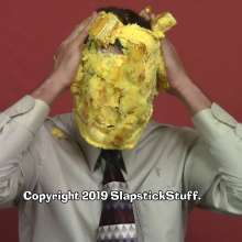 SlapstickStuff: Rich Wall Street D-Bag Gets His Just Desserts!