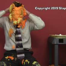SlapstickStuff: Rich Wall Street D-Bag Gets His Just Desserts!