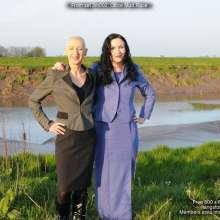 DungeonMasterOne: Honeysuckle and Susie have an Officewear Mud Crawl Race!