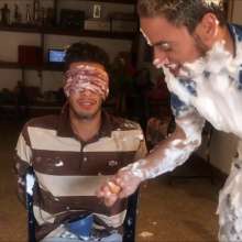 RevSlymsford: Daniel's Bondage Revenge On Rafa: More Messy Fun
