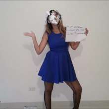 RevSlymsford: Francesca's  Pied For Doing The Can Can