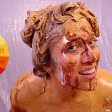 Darla DeVour: Messy Darla Wheel of Messy Fortune Live on Cam 4/17/20