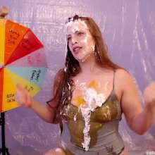 Darla DeVour: Messy Darla Wheel of Messy Fortune Live on Cam 4/17/20
