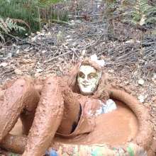 Wetlook Doll: Muddy Jumsuit Short