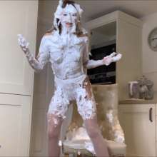 RevSlymsford: Natalia Forrest Gets Messy + Cums In White Lingerie
