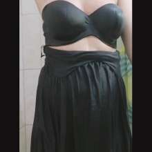 MadelineOasis: Lolita Showers in Her Little Black Dress