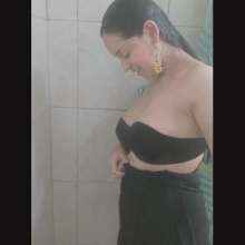MadelineOasis: Lolita Showers in Her Little Black Dress