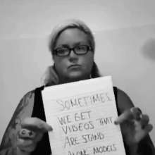 curiousvixen84: Old School Black and White Pie Video with Yakkety Saks