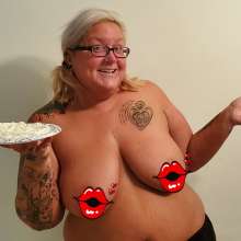curiousvixen84: pie in the face video drops and pictures for sale!