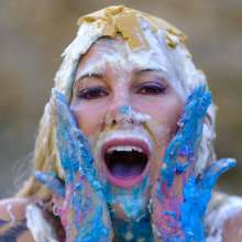 messyhot: Sober K Gets Messy for Her Very First Time